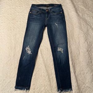 Judy Blue Skinny Crop Jeans 26